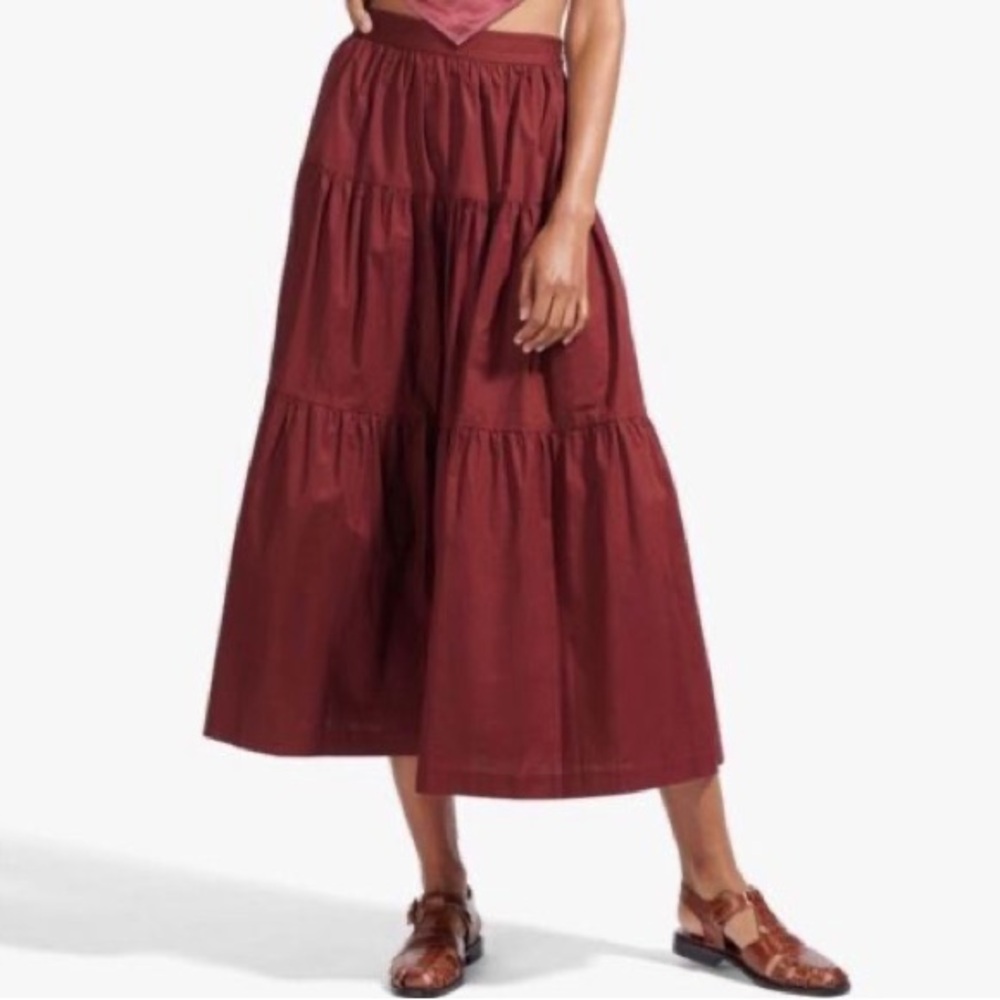 SOLD Staud sea skirt hemmed